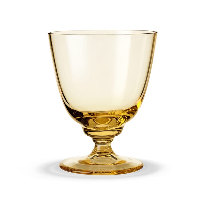Flow Glas auf Fuß 35cl - Amber - Holmegaard