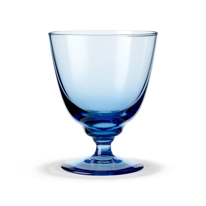 Flow Glas auf Fuß 35cl - Blau - Holmegaard