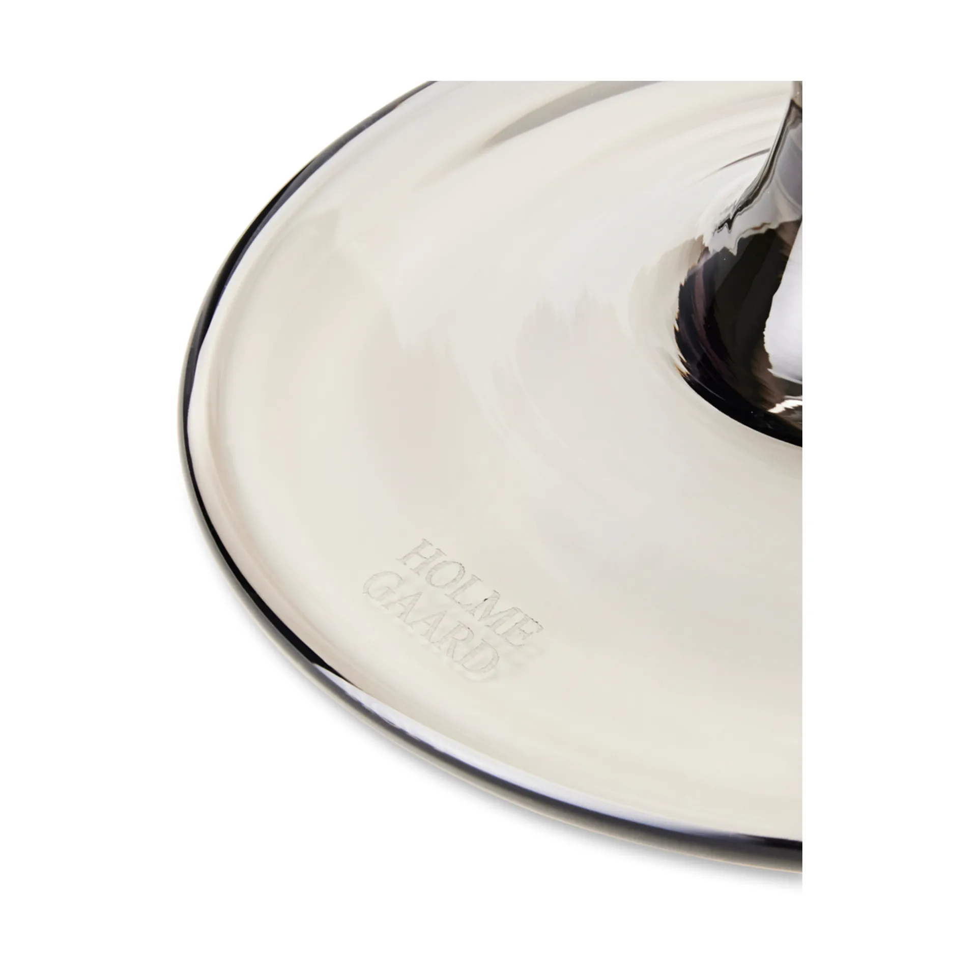 Flow Glas auf Fuß 35cl, Smoke Holmegaard