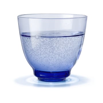 Flow Wasserglas 35cl - Dunkelblau - Holmegaard