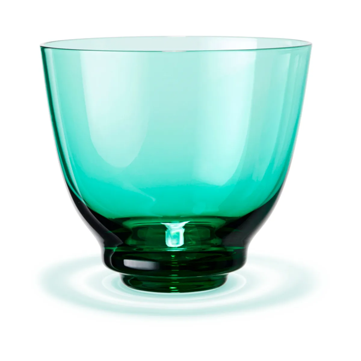 Holmegaard Flow Wasserglas 35cl Emerald green