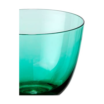 Flow Wasserglas 35cl - Emerald green - Holmegaard