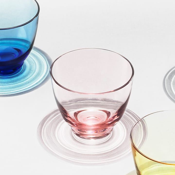 Flow Wasserglas 35cl, Rosa Holmegaard