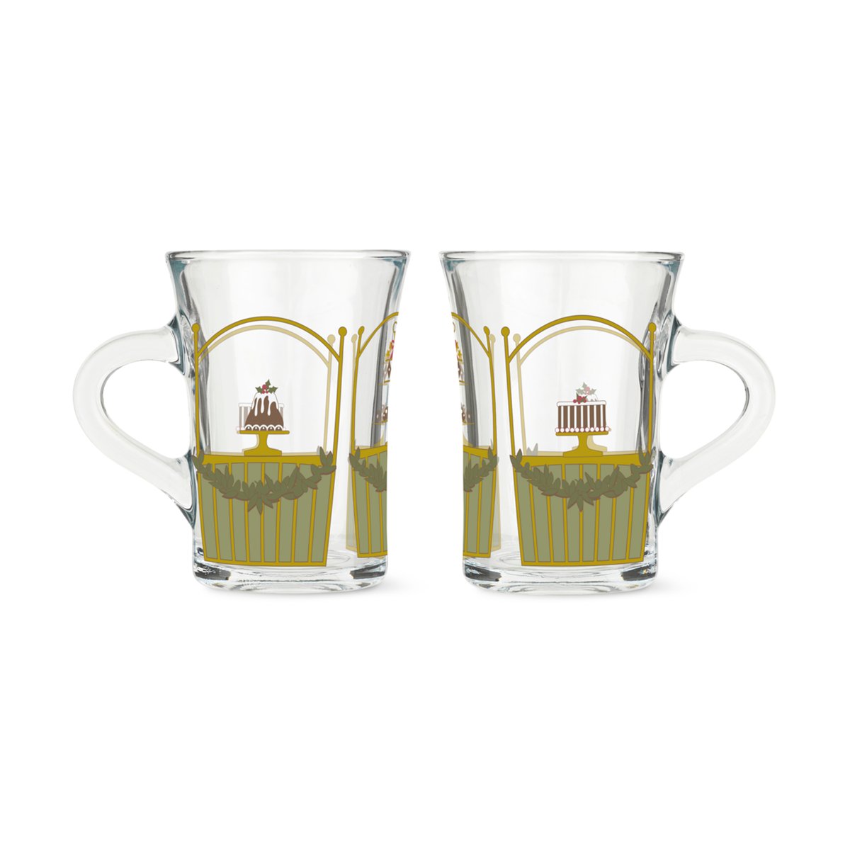 Holmegaard Holmegaard Christmas Weihnachts-Heißgetränkeglas 24cl 2er Pack 2023