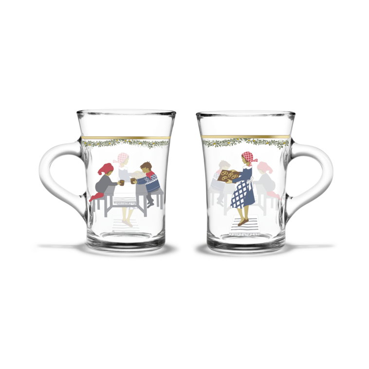 Holmegaard Holmegaard Christmas Weihnachts-Heißgetränkeglas 24cl 2er Pack 2024