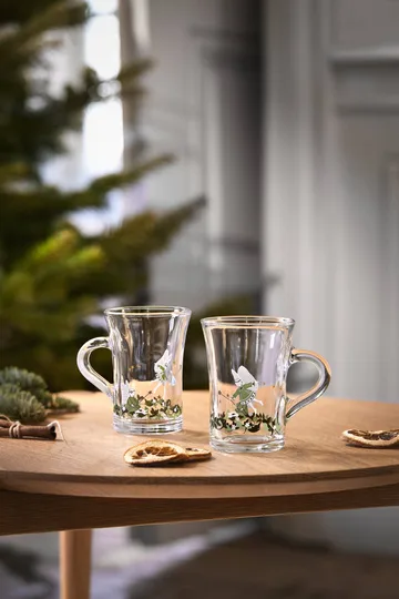 Holmegaard Christmas Weihnachts-Heißgetränkeglas 24cl 2er Pack - 2026 - Holmegaard