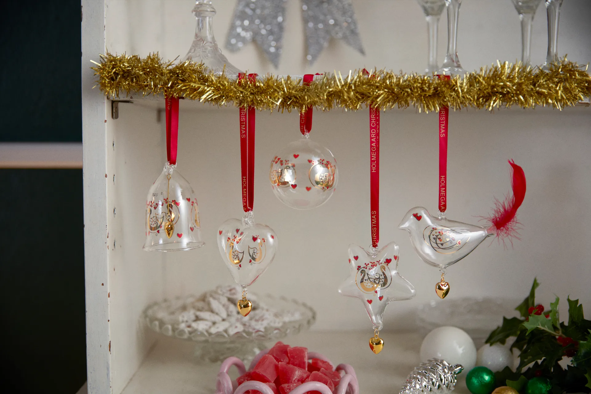 Holmegaard Christmas Weihnachtskugel 2015, 2025 Holmegaard