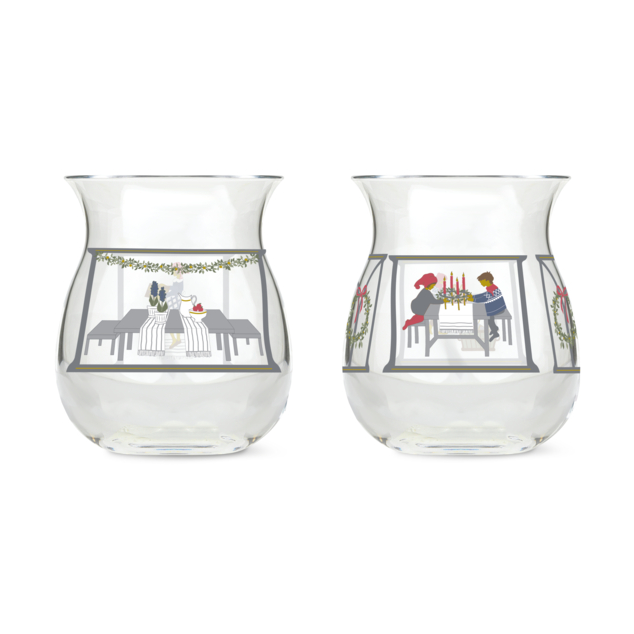 Holmegaard Holmegaard Christmas Weihnachtswindlicht 2er Pack 2024
