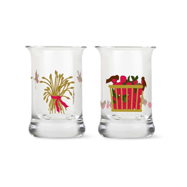Holmegaard Weihnachts-Schnapsglas 2er Pack - 202 - Holmegaard