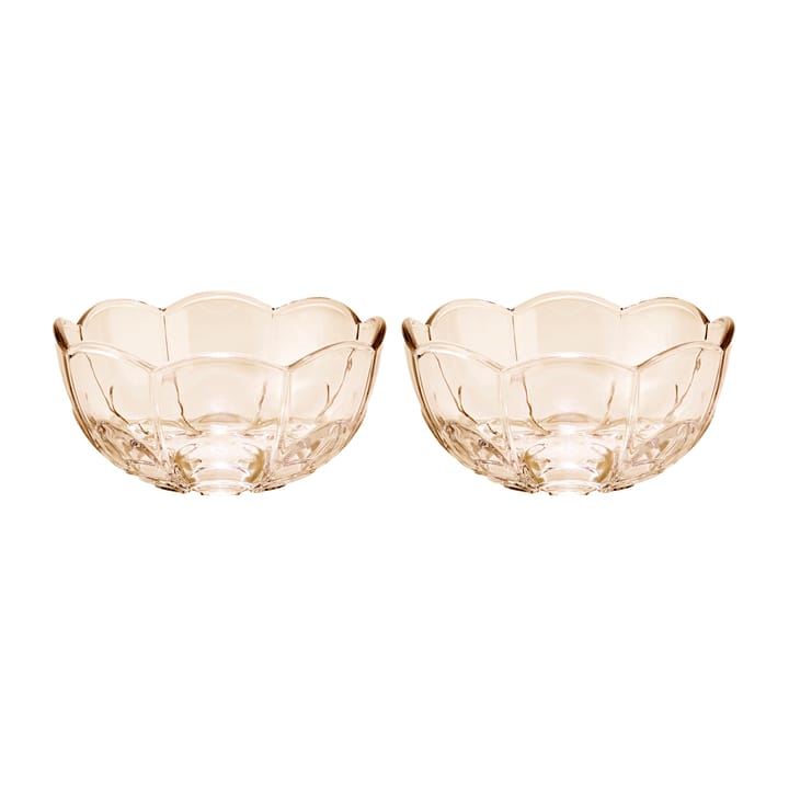 Lily Schale Ø13cm 2er Pack - Toffee Rose - Holmegaard