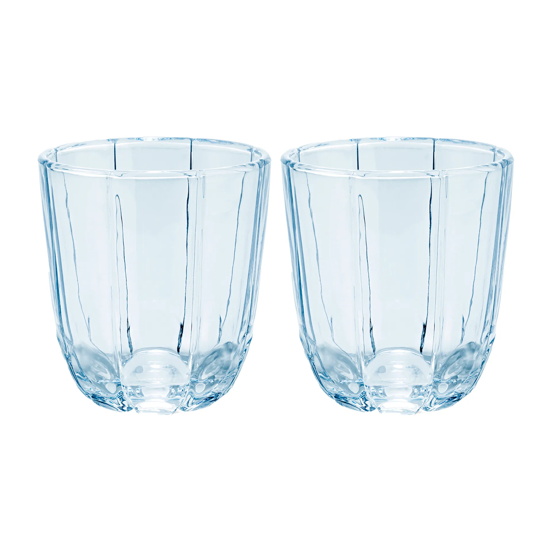 Lily Wasserglas 32cl 2er Pack, Blue iris Holmegaard