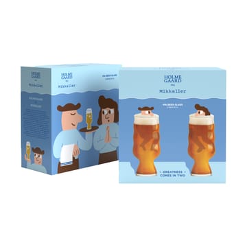 Mikkeller IPA Bierglas 2er-Pack - 50 cl - Holmegaard