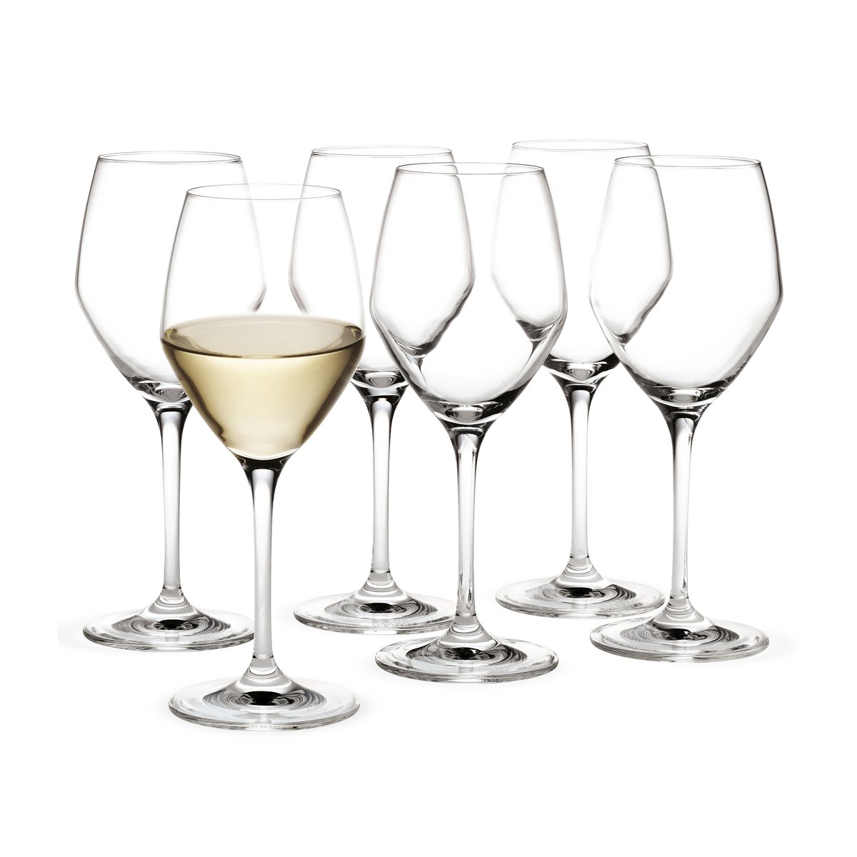 Holmegaard Perfection Weißweinglas 32 cl 6er-Pack Transparent