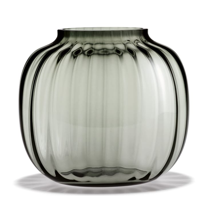 Primula Vase oval 17,5cm - Smoke - Holmegaard
