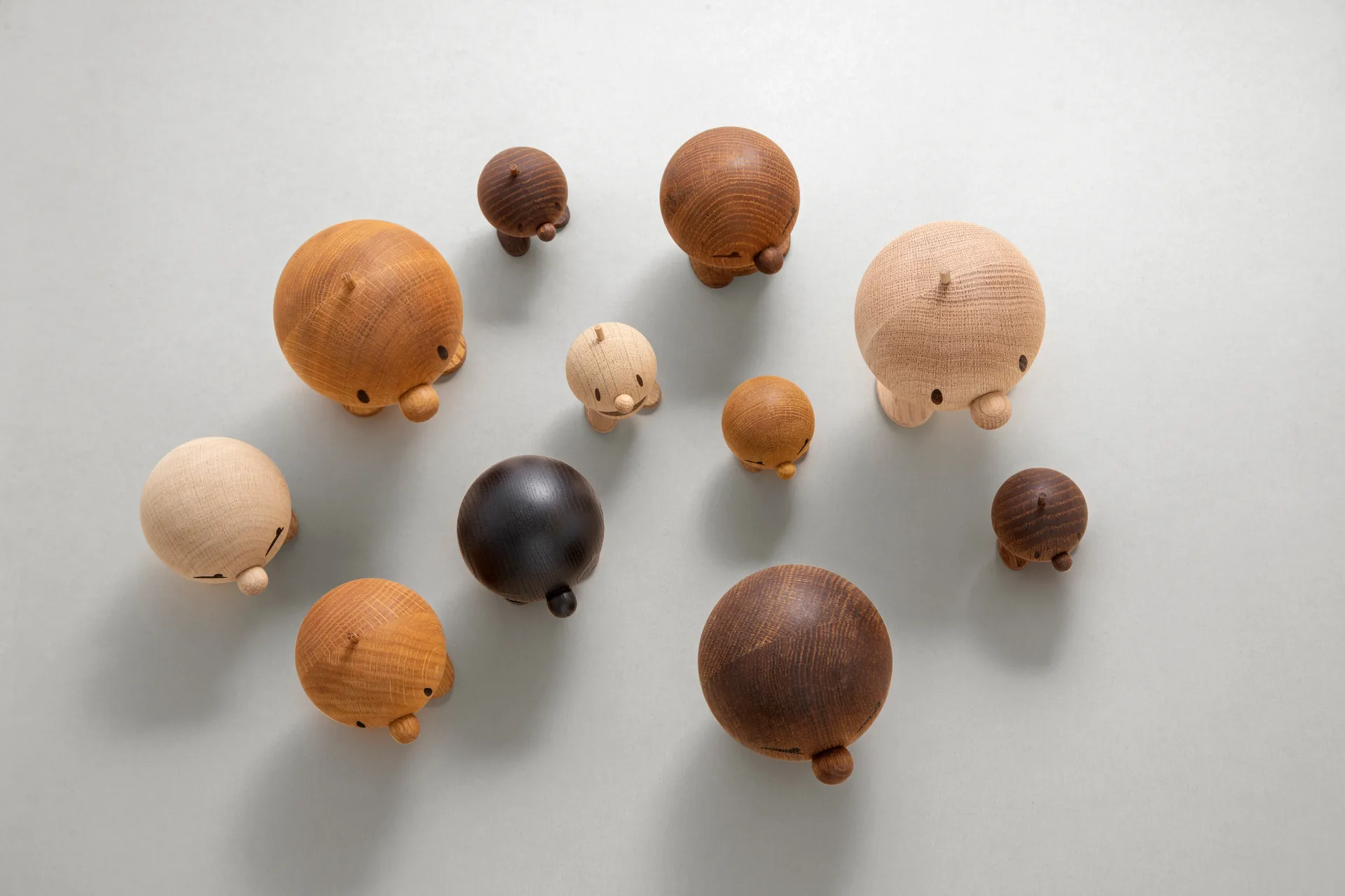 Hoptimist Bimble M Figur, Raw oak Hoptimist