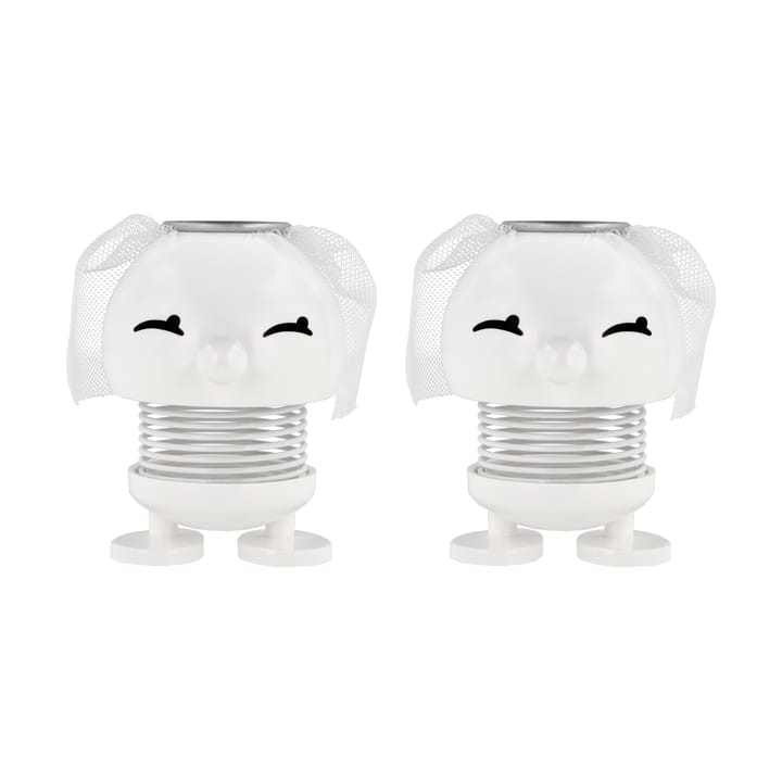 Hoptimist Bride & Bride Figur 2 Teile, White Hoptimist
