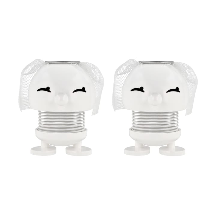 Hoptimist Bride & Bride Figur 2 Teile - White - Hoptimist