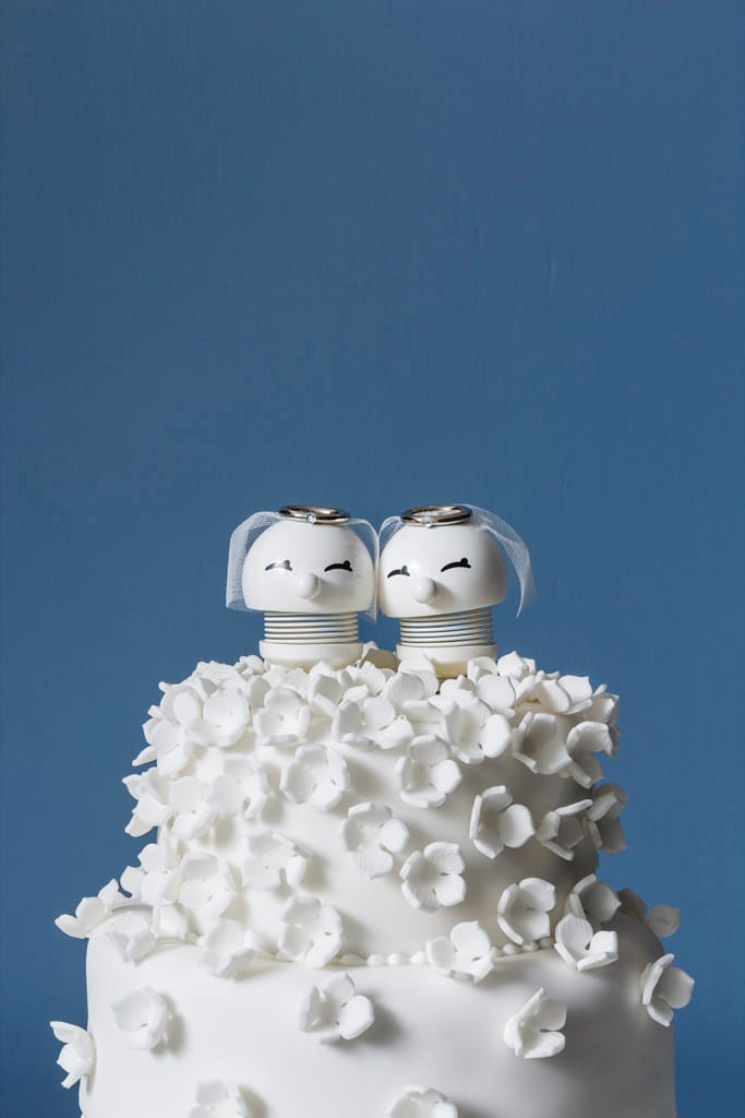 Hoptimist Bride & Bride Figur 2 Teile - White - Hoptimist