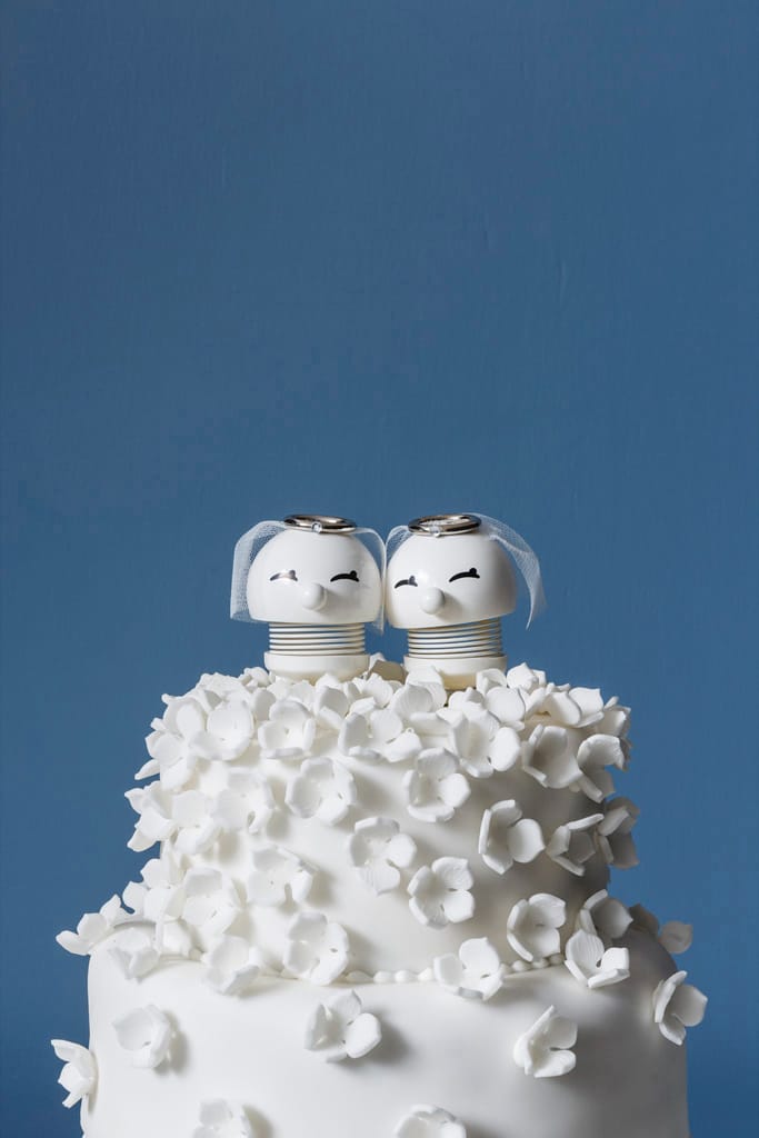 Hoptimist Bride & Bride Figur 2 Teile, White Hoptimist