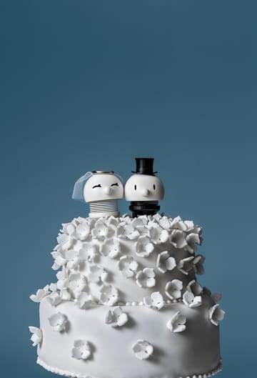 Hoptimist Bride & Groom Figur 2 Teile - White - Hoptimist