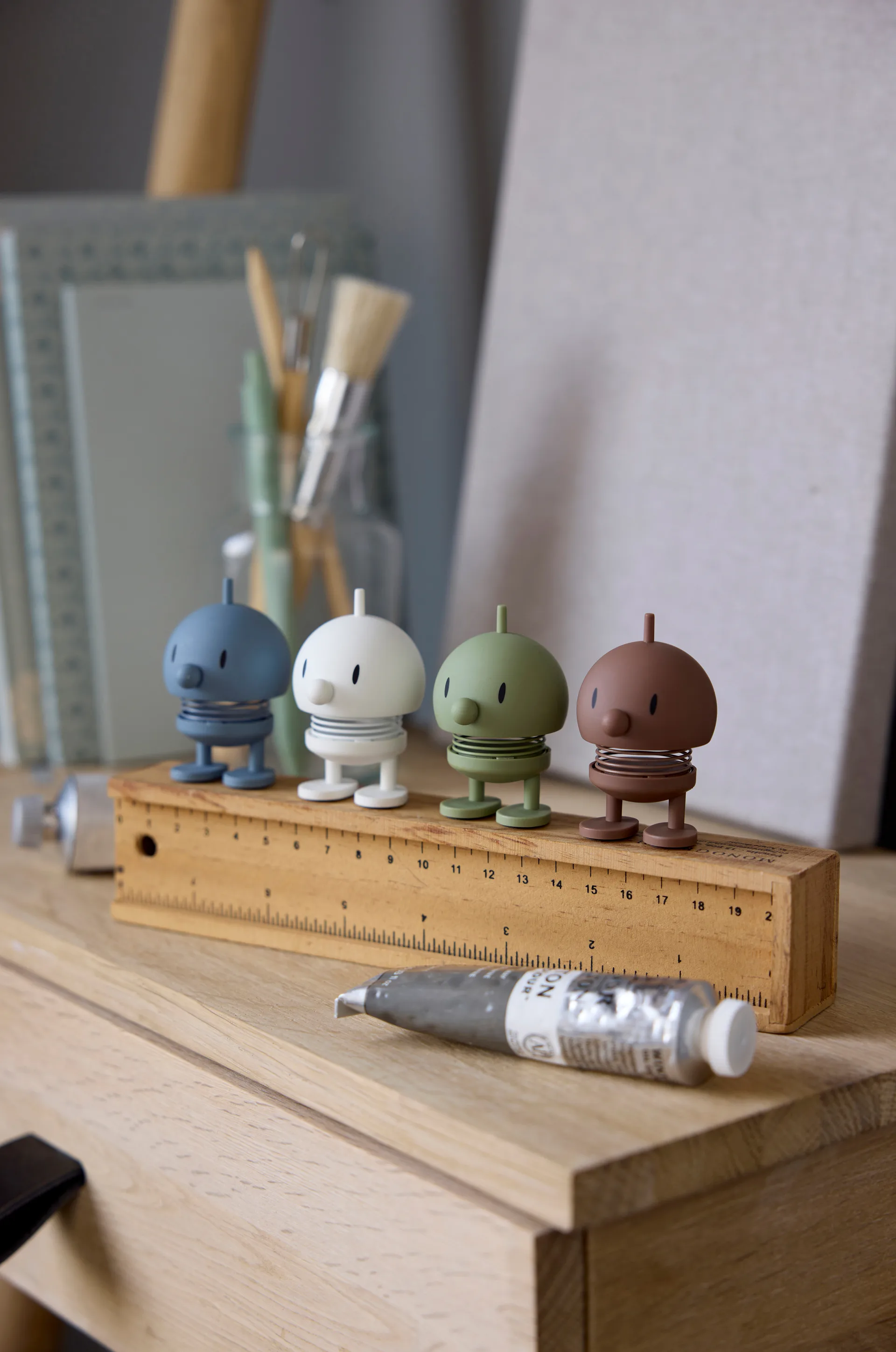 Hoptimist Bumble Figur XS, Sky Hoptimist