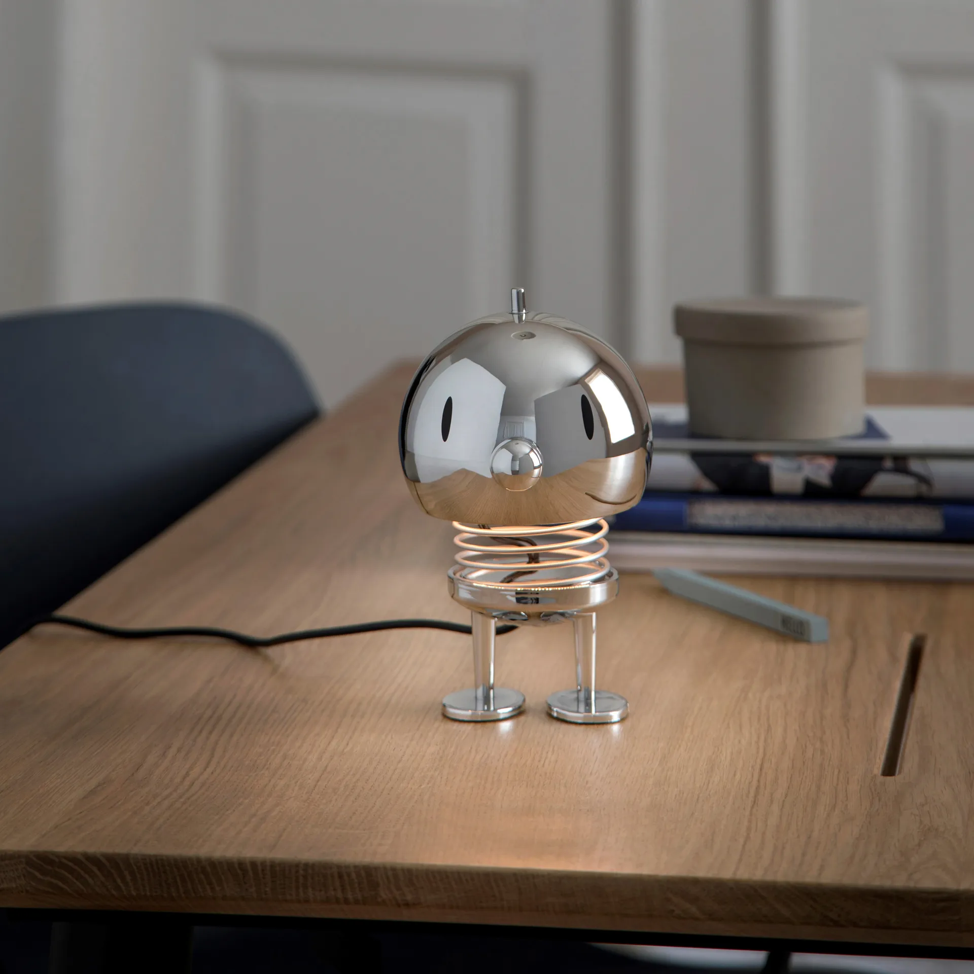 Hoptimist Bumble Leuchte L 15cm, Chrome Hoptimist