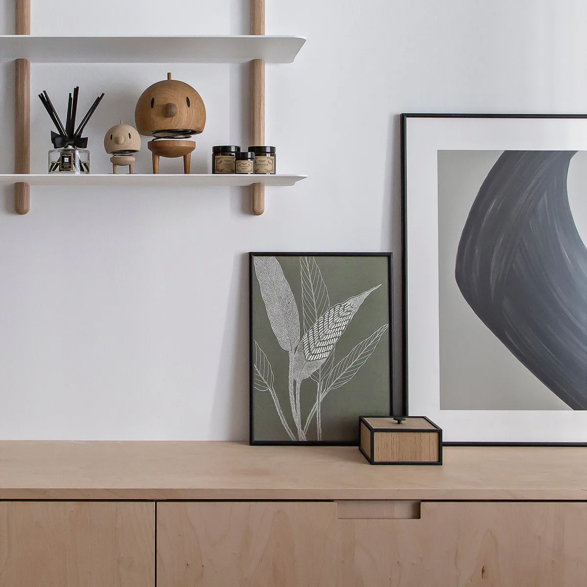 Hoptimist Bumble M Figur, Raw oak Hoptimist