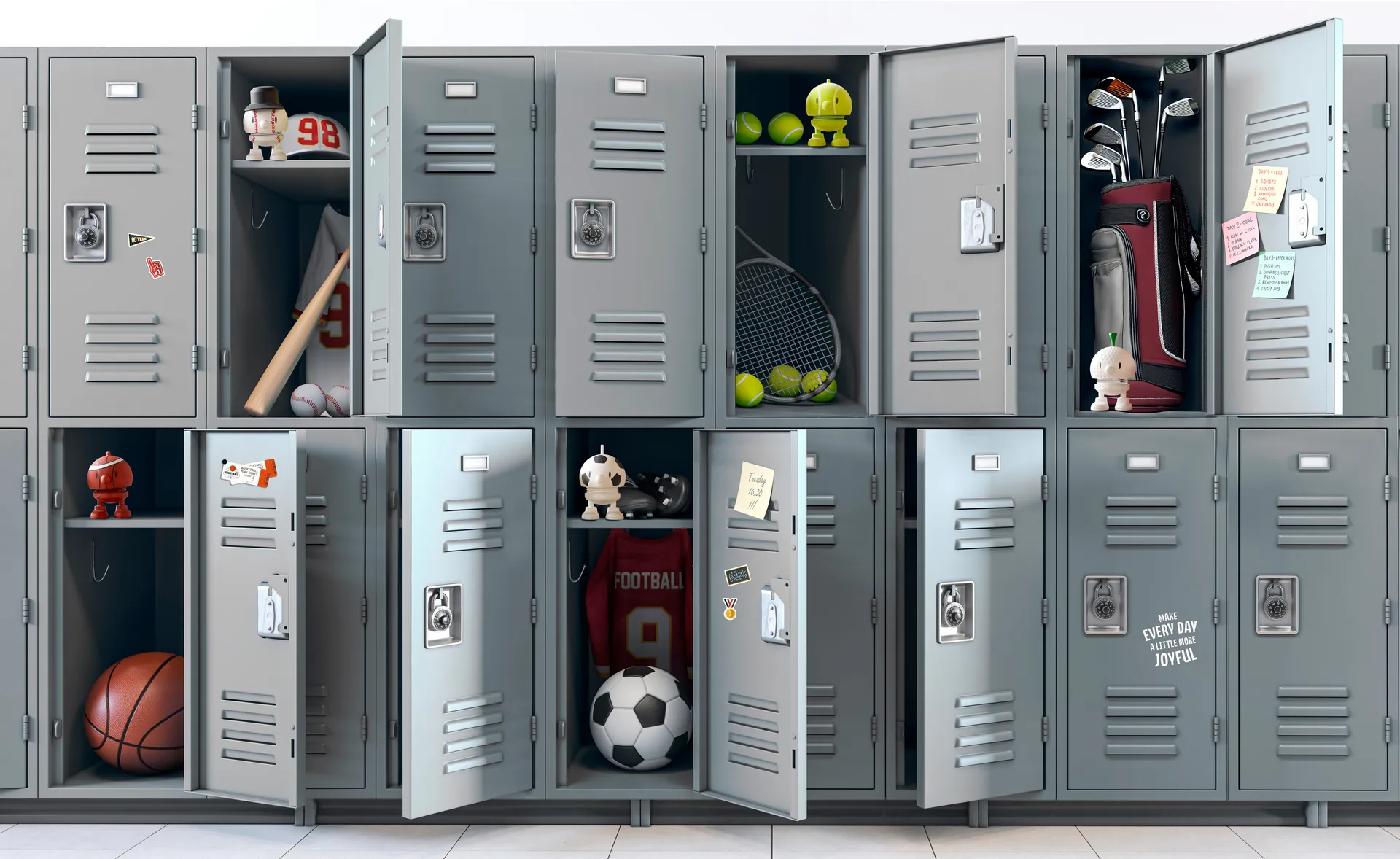 Hoptimist Football Bumble S Figur, White Hoptimist