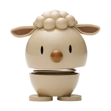 Hoptimist Lamm Figur 7,4cm - Latte - Hoptimist