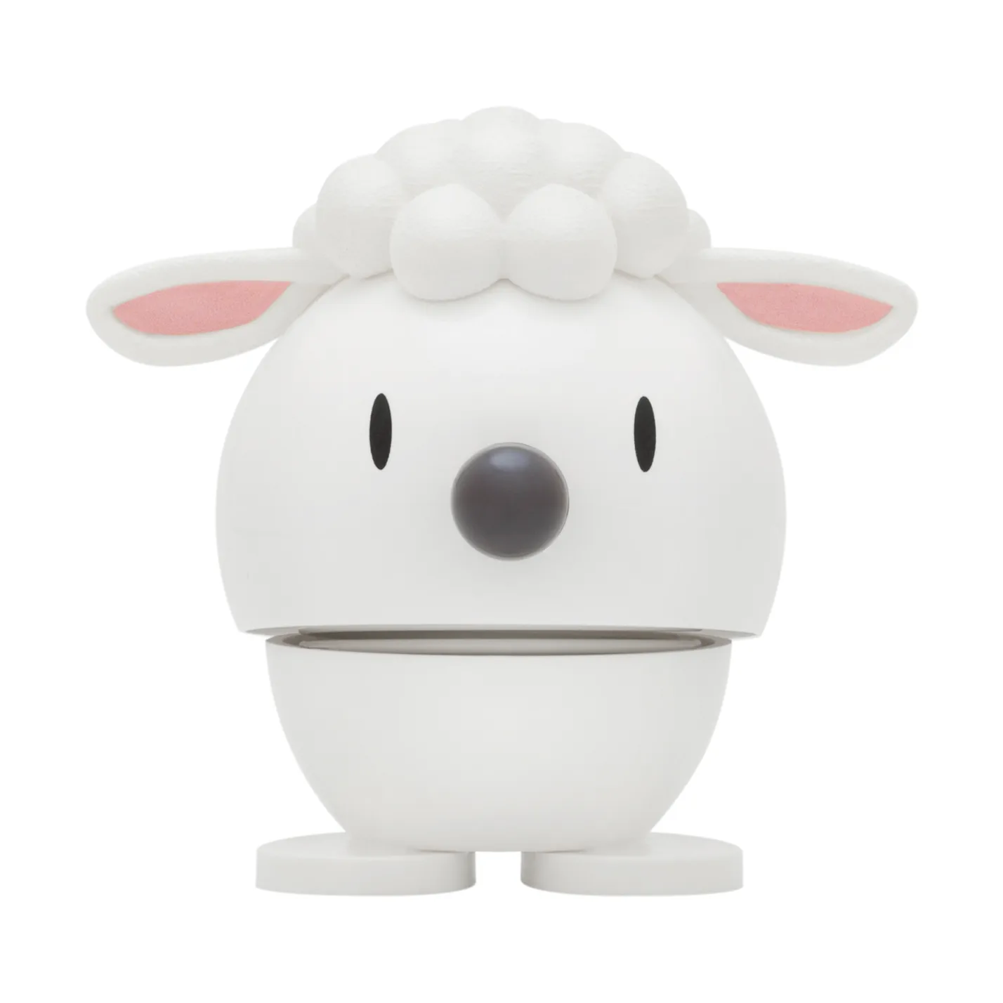 Hoptimist Lamm Figur 7,4cm, White Hoptimist