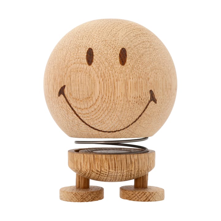 Hoptimist Smiley M Figur - Raw oak - Hoptimist