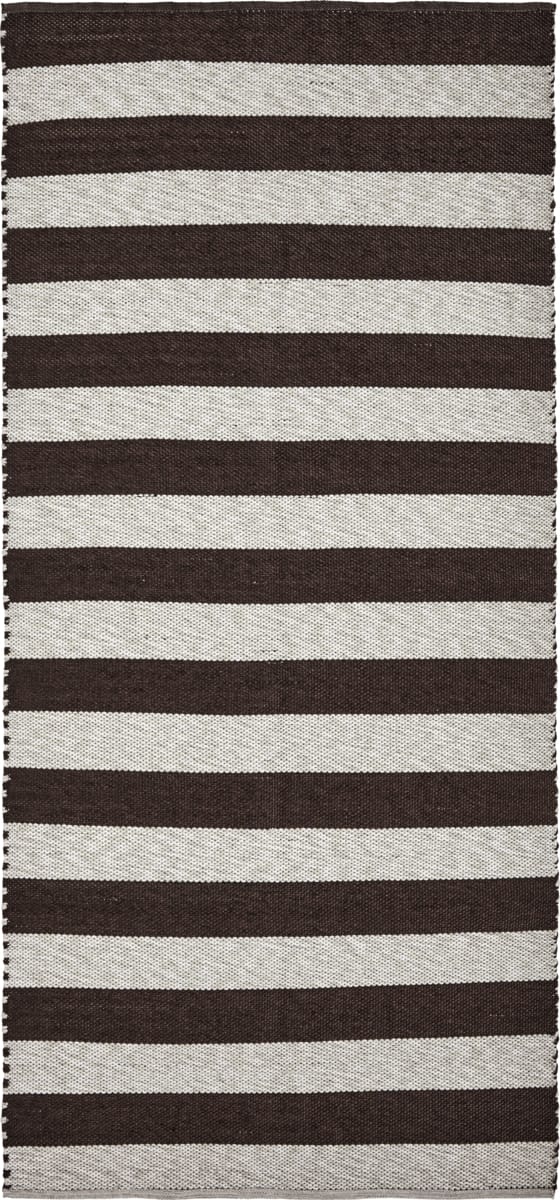 Alfo Läufer 90x200 cm, Braun-weiß House Doctor