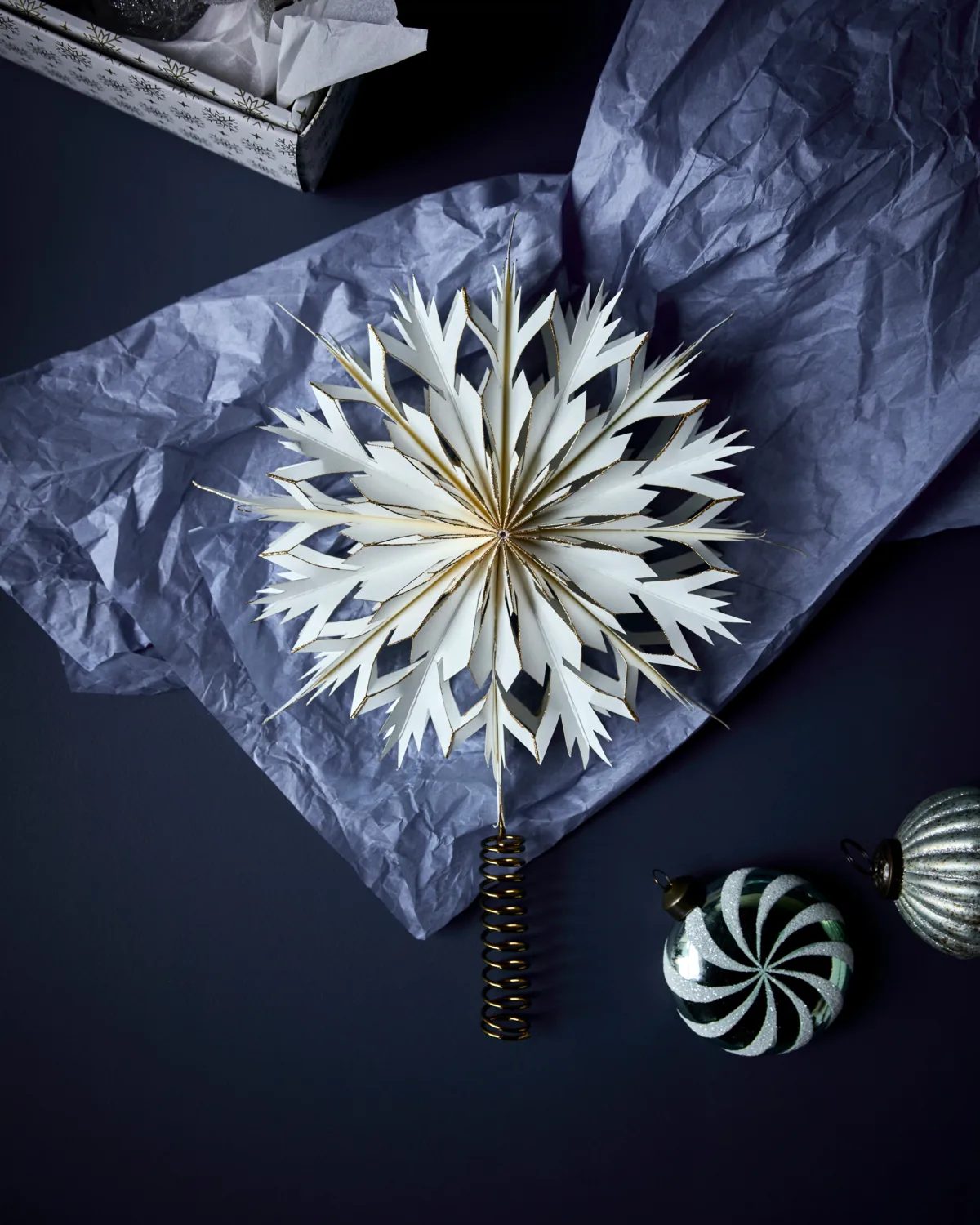 Alsta Spitzenstern, Weiß-goldend House Doctor