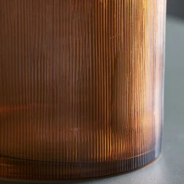 Amka Teelichthalter Ø10 cm - Amber - House Doctor