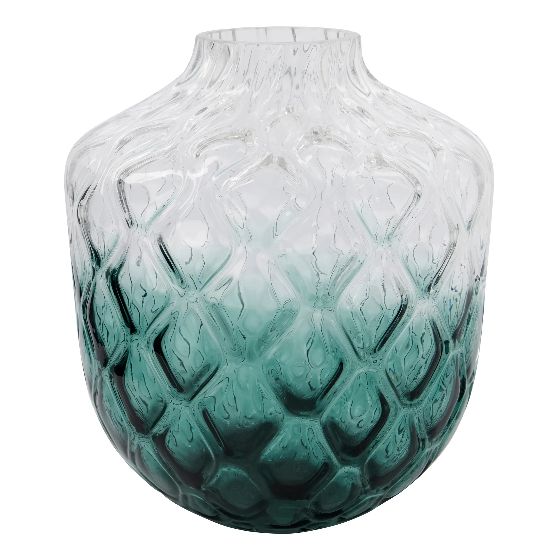 Art Deco Vase 31cm, Grün House Doctor