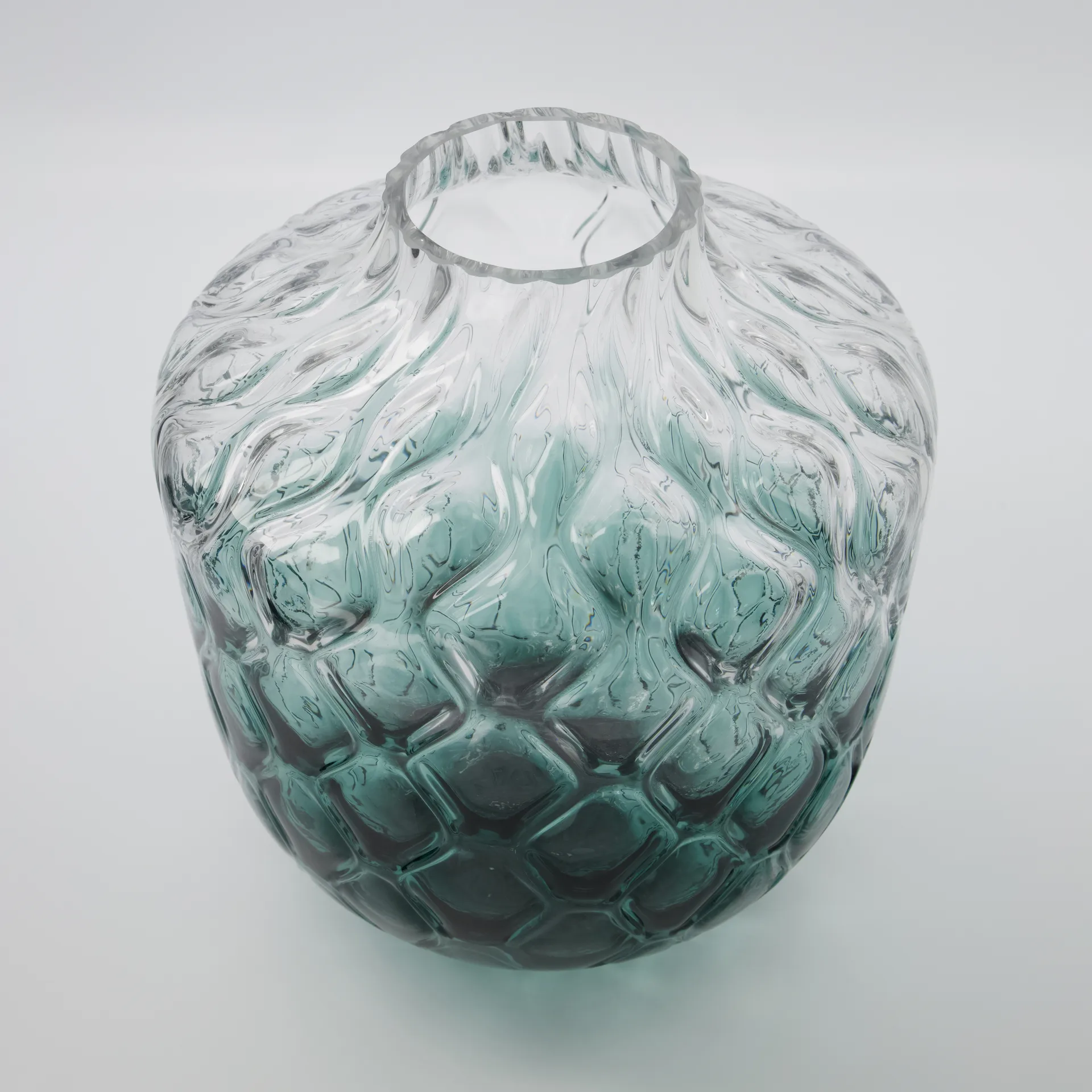 Art Deco Vase 31cm, Grün House Doctor