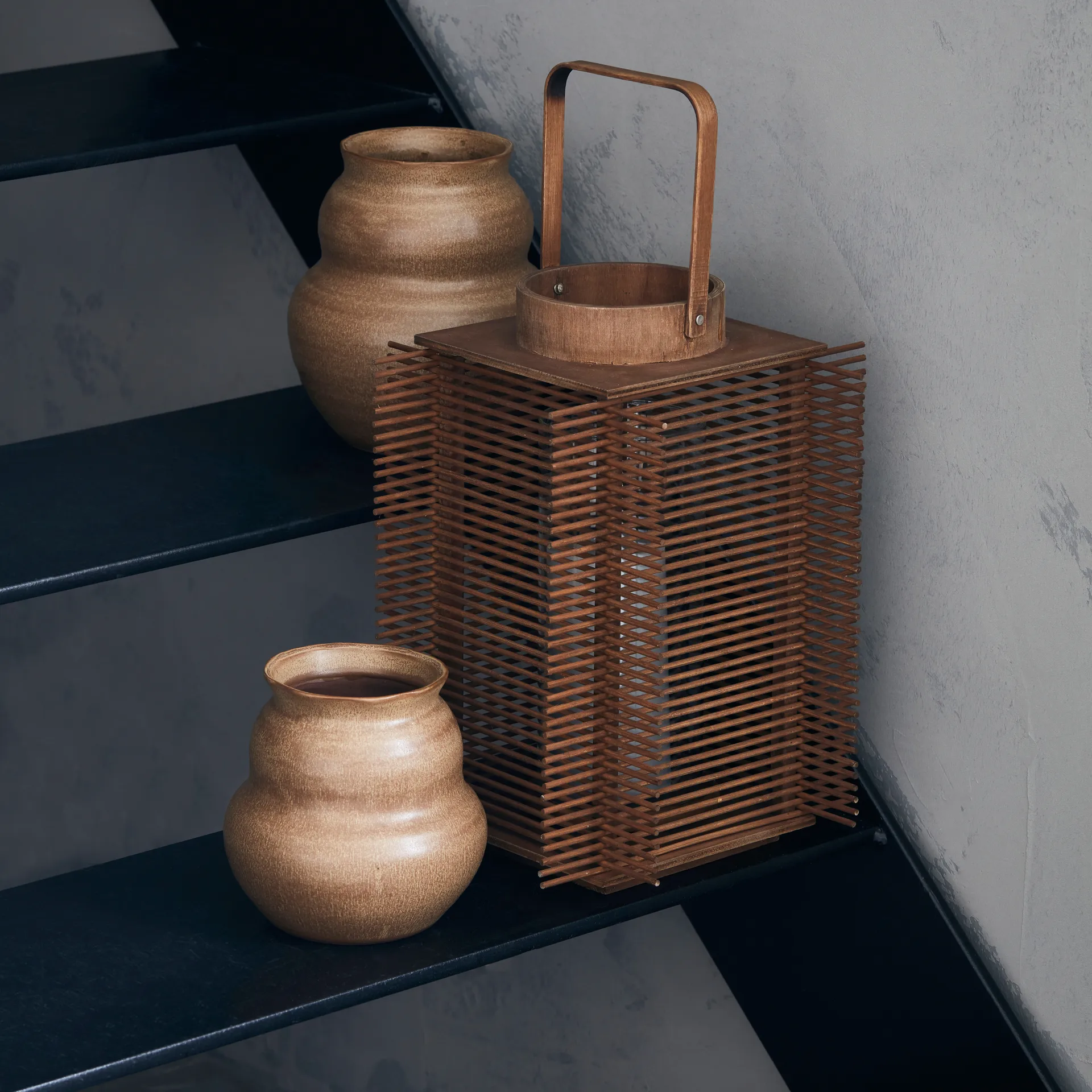 Asi Laterne 46cm, Natur House Doctor