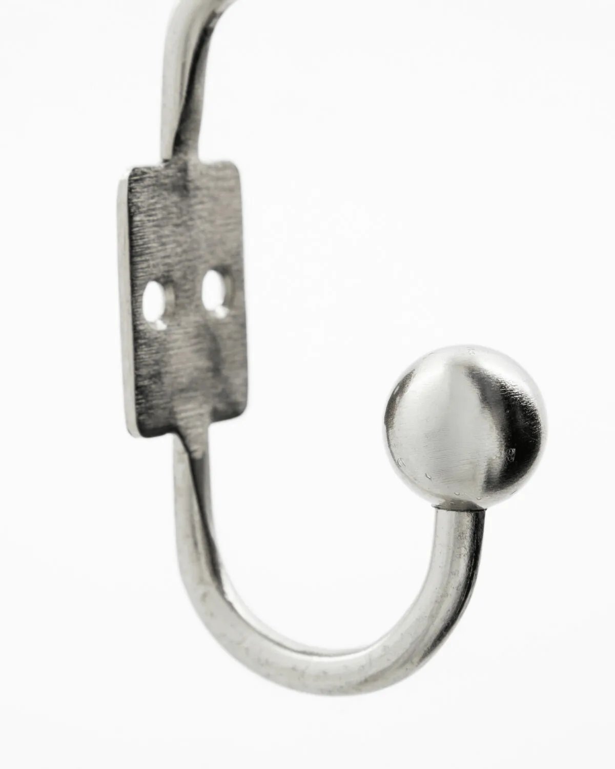 Ball Haken 2er-Pack, Silber-Finish, Ø7x13 cm House Doctor