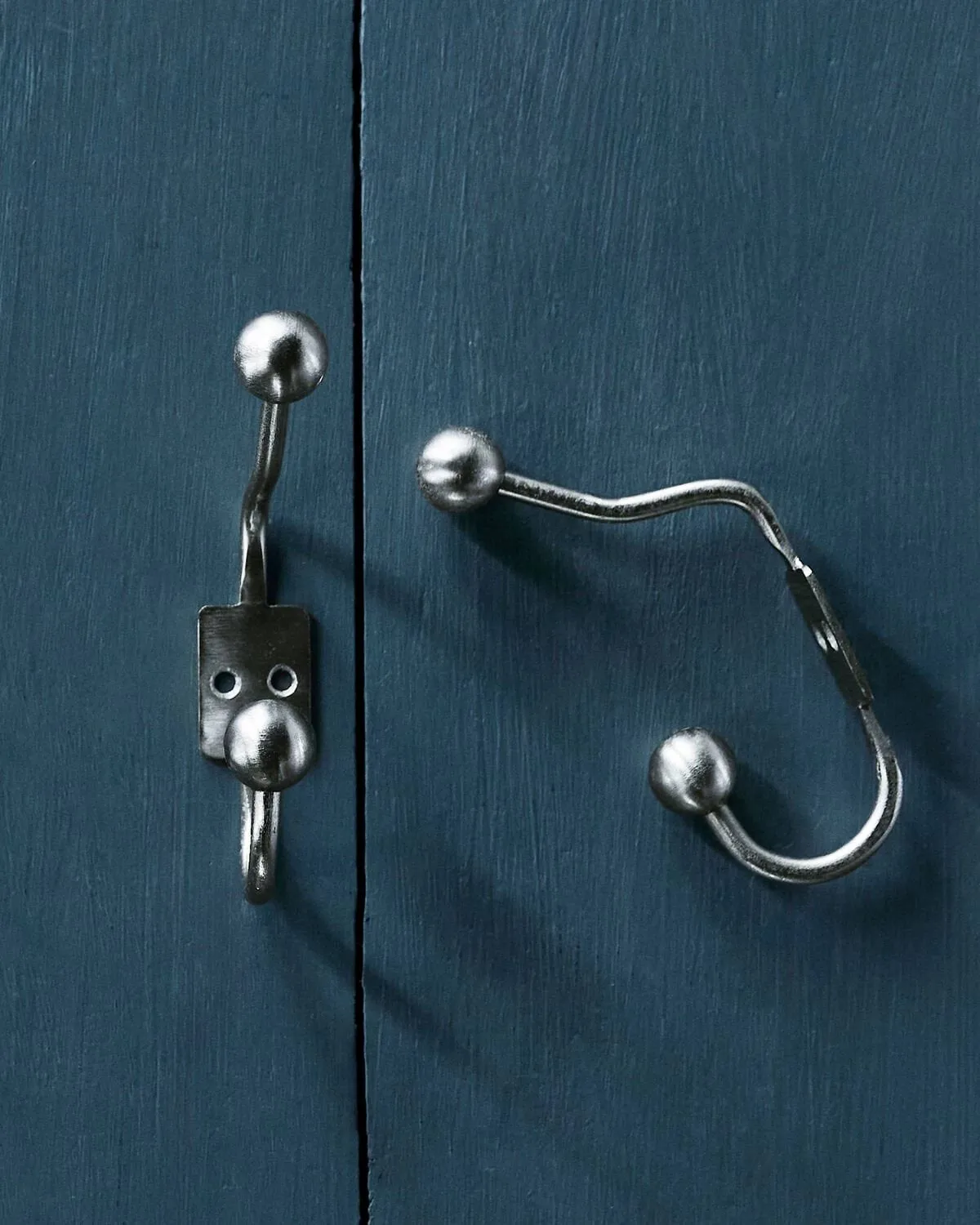 Ball Haken 2er-Pack, Silber-Finish, Ø7x13 cm House Doctor