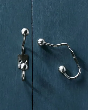 Ball Haken 2er-Pack - Silber-Finish, Ø7x13 cm - House Doctor