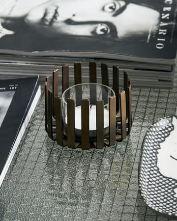 Bars Teelichthalter Ø10cm - Antik Messing - House Doctor