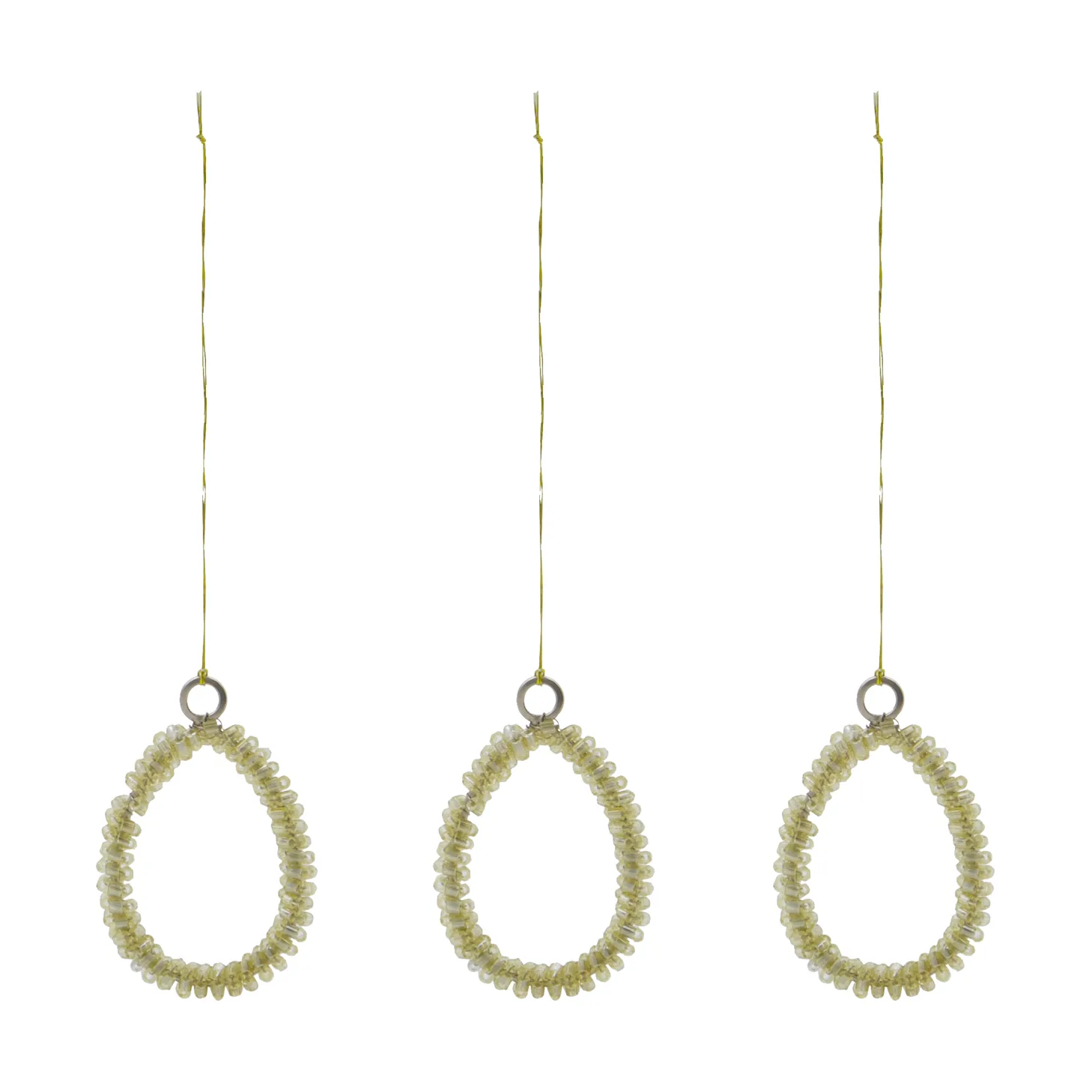 Beads Osteranhänger 3-teilig, Champagner House Doctor