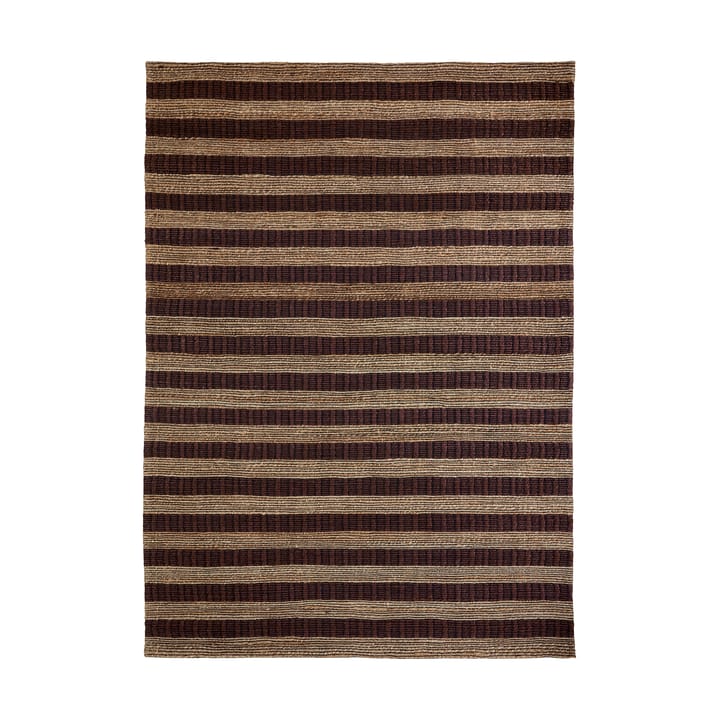 Block Teppich braun-natur - 160 × 230 cm - House Doctor