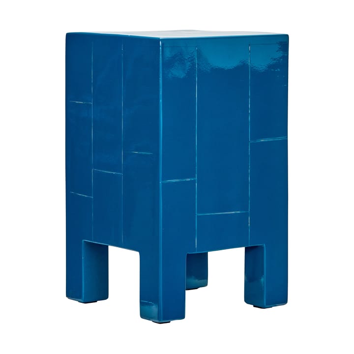 Brick Beistelltisch, Blau House Doctor