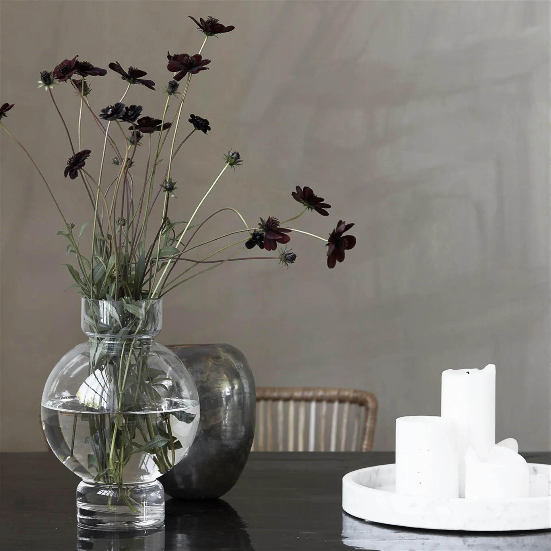 Bubble Vase 25cm, Klar House Doctor