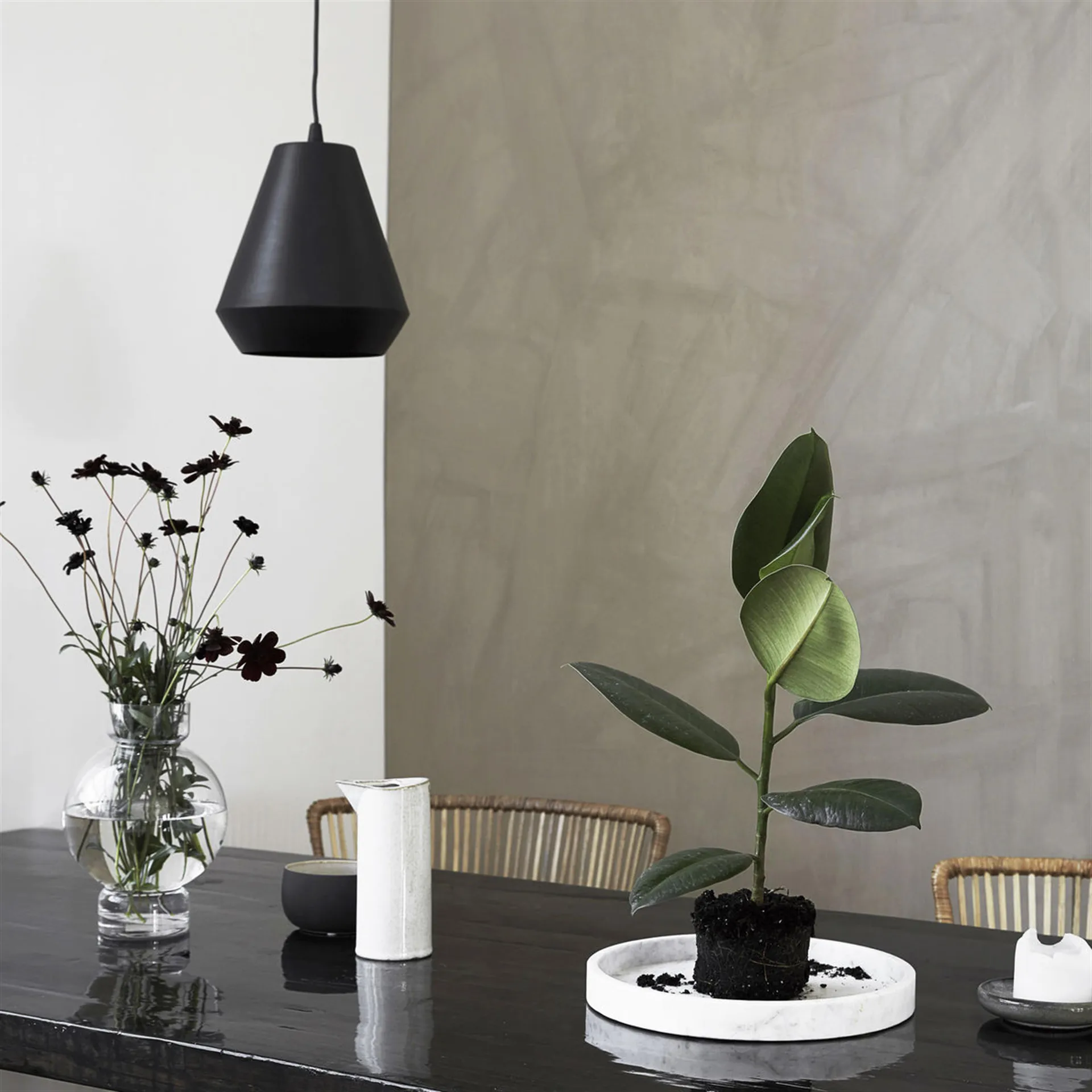 Bubble Vase 25cm, Klar House Doctor