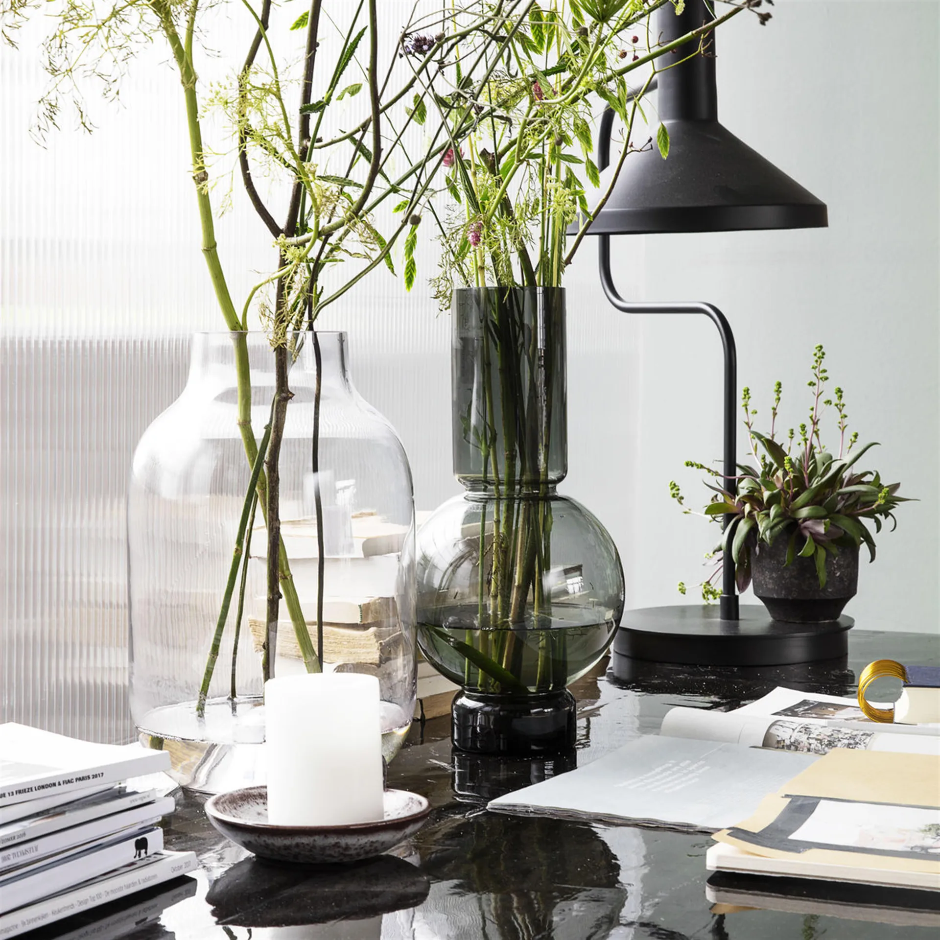 Bubble Vase 35cm, Grau House Doctor