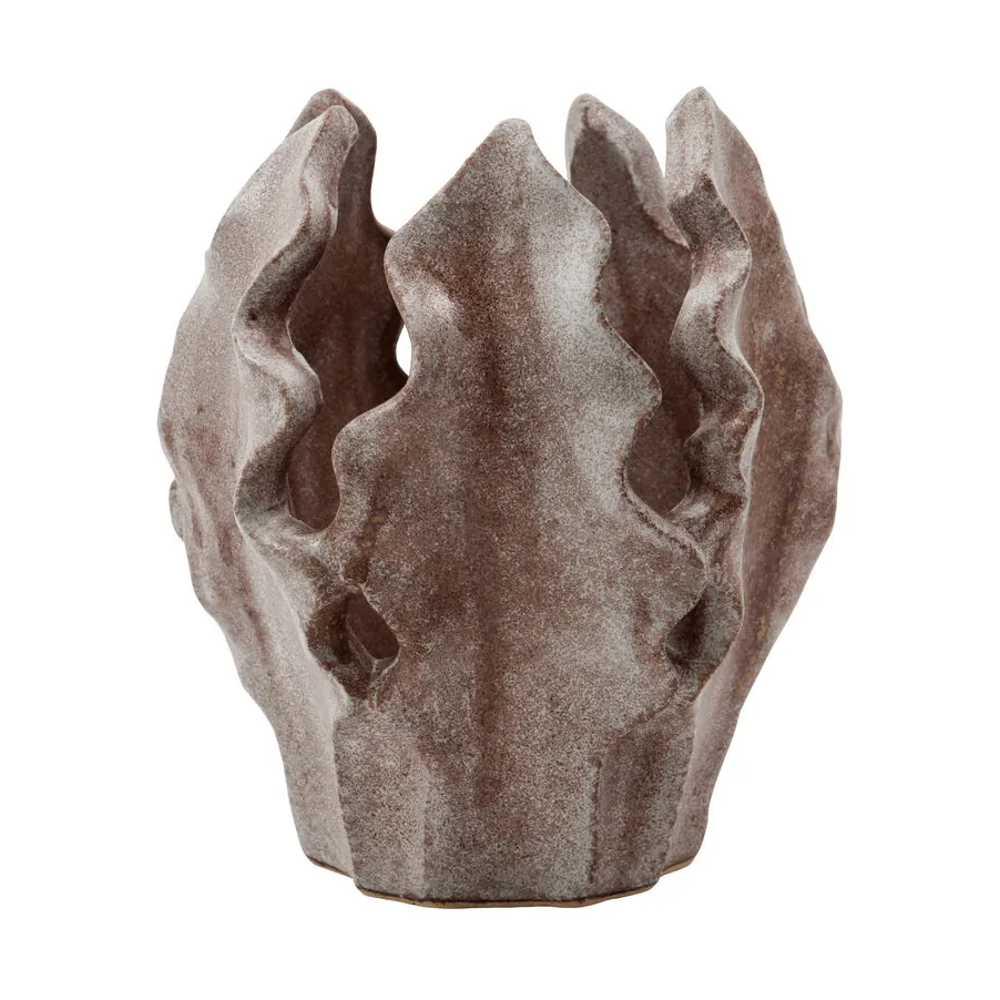 Camden Teelichthalter, Mokabraun, Ø14x17 cm House Doctor