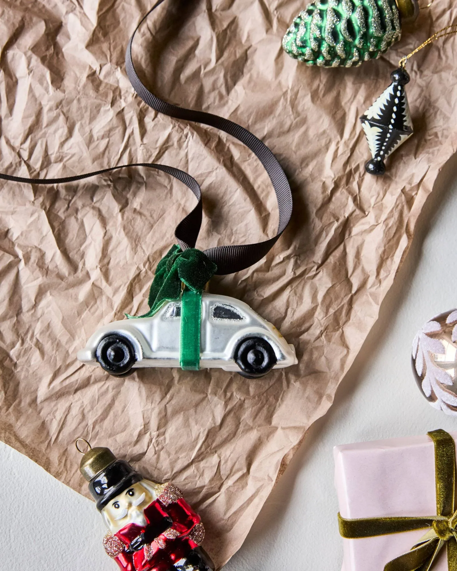 Car Christbaumschmuck, Silver, 2026 House Doctor