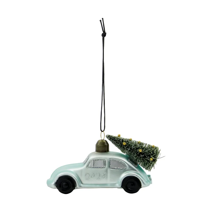 Car Weihnachtsschmuck - Hellblau, 2026 - House Doctor